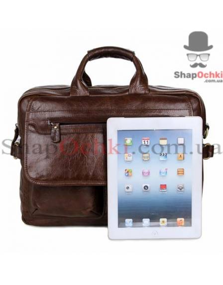 Сумка чоловіча Tiding Bag 7085C, шкіра, коричнева