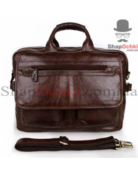 Сумка чоловіча Tiding Bag 7085C, шкіра, коричнева