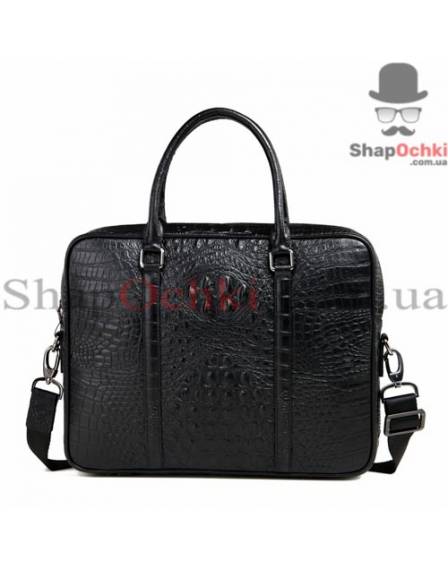 Сумка чоловіча Tiding Bag M9836D, шкіра, чорна