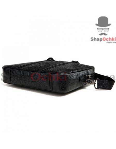 Сумка чоловіча Tiding Bag M9836D, шкіра, чорна