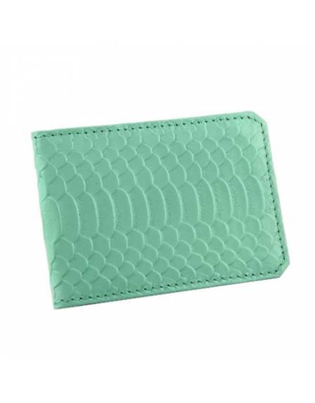 Обкладинка для документів Dekol, Classic-7751pit, шкіра, м'ята