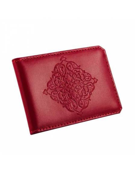Обложка для документов Dekol, Classic-7760, кожа, красная