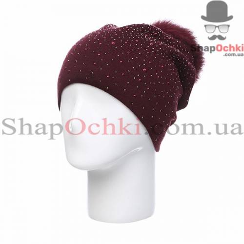 Шапка женская Leks,  Голд,  бордо