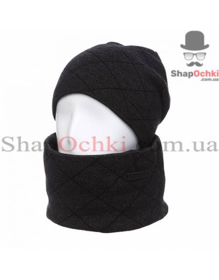 Комплект чоловічий Leks, Балі, антрацит+чорний