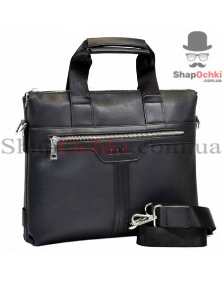 Портфель чоловічий Bonis, 89361-1, екошкіра, колір коричневий