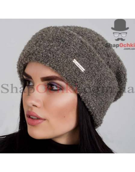 Шапка жіноча Caskona, Sarah Flip Uni, колір какао