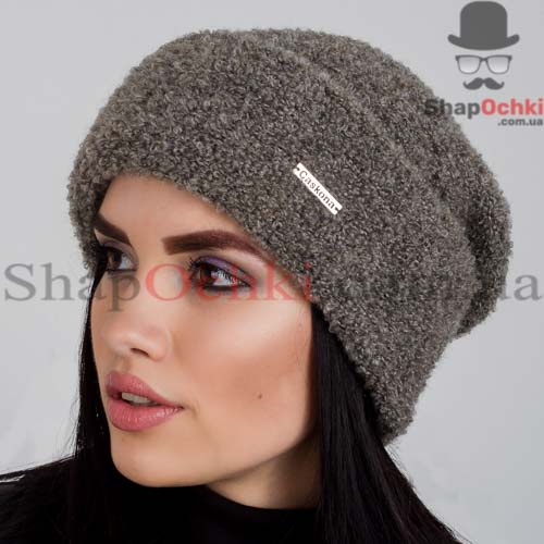 Шапка женская Caskona,  Sarah Flip Uni,  цвет  какао