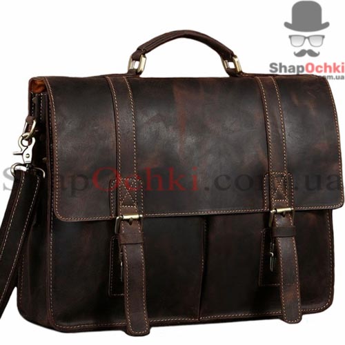Портфель чоловічий Tiding Bag t1115,  шкіра,  коричневий