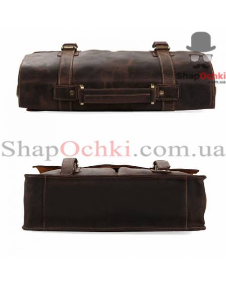 Портфель мужской Tiding Bag t1115, кожа, коричневый