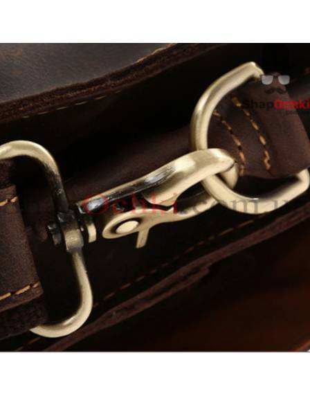 Портфель мужской Tiding Bag t1115, кожа, коричневый