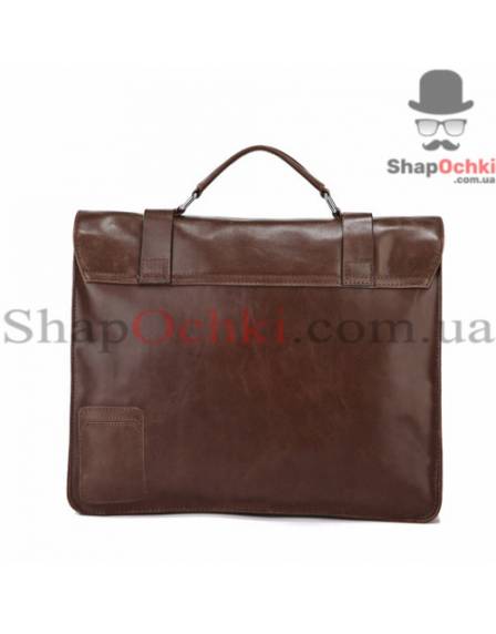Сумка чоловіча Tiding Bag 7100B, шкіра, коричнева