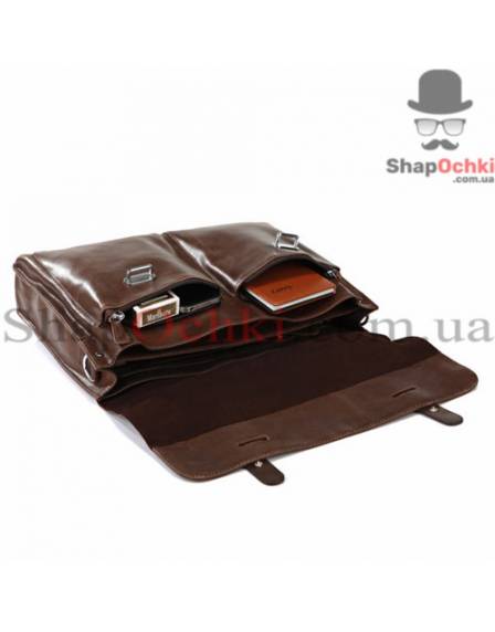Сумка чоловіча Tiding Bag 7100B, шкіра, коричнева
