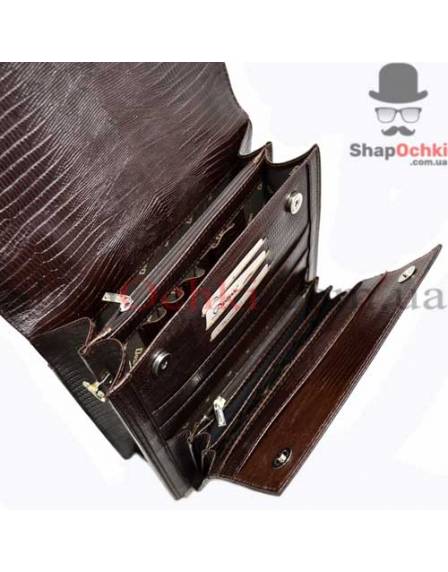 Портфель чоловічий Desisan, 5009-142, шкіра, коричневий