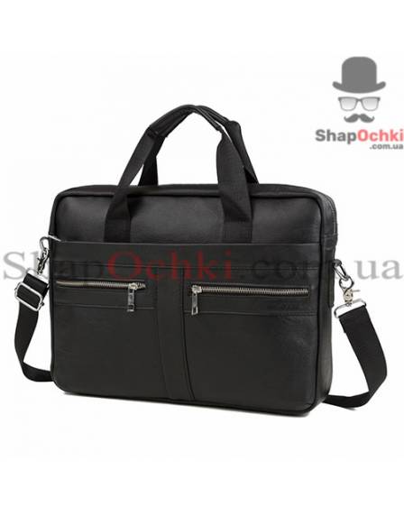 Сумка чоловіча Bexhill Bx1120A, шкіра, колір чорний