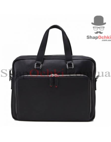Сумка чоловіча Tiding Bag NM 17-33960A, шкіра, колір чорний