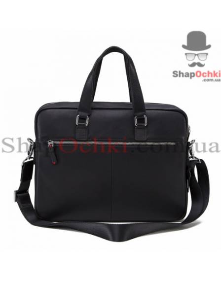 Сумка чоловіча Tiding Bag NM 17-33960A, шкіра, колір чорний