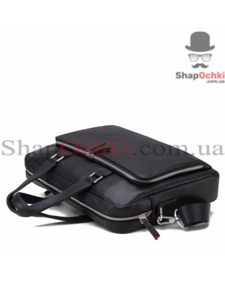 Сумка чоловіча Tiding Bag NM 17-33960A, шкіра, колір чорний