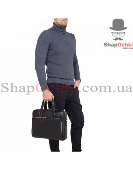 Сумка чоловіча Tiding Bag NM 17-33960A, шкіра, колір чорний