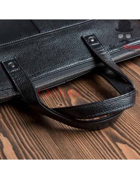 Сумка чоловіча Tiding Bag M6868-3A, шкіра, чорна