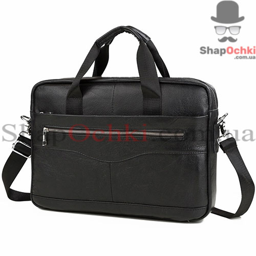 Сумка мужская Bexhill Bx1128A,  кожа,  черная
