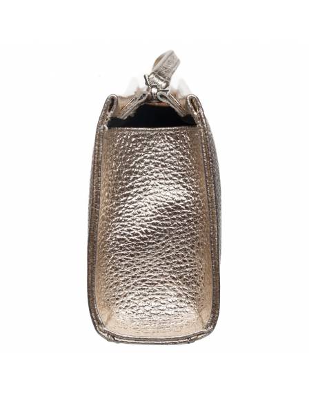 Косметичка Desisan, 2-679, шкіра, золото