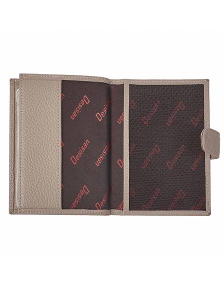 Обкладинка авто+паспорт Desisan 102-283 бежева