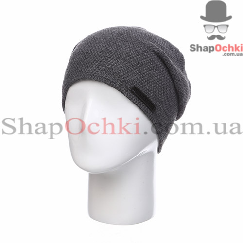Шапка чоловіча Leks,  Рій,  сірий меланж