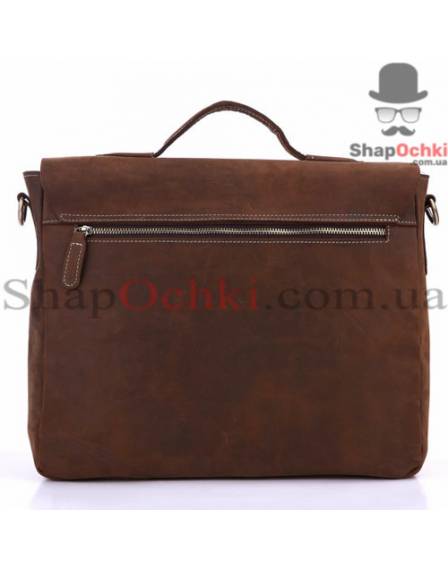 Сумка месенджер чоловіча Tiding Bag 7108R-1, шкіра, коричнева