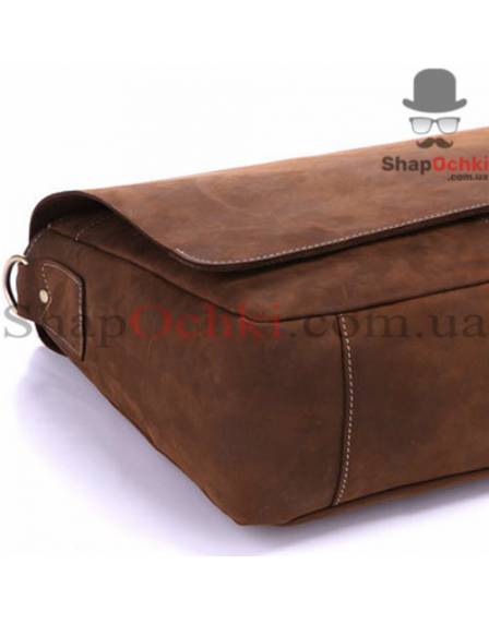 Сумка месенджер чоловіча Tiding Bag 7108R-1, шкіра, коричнева