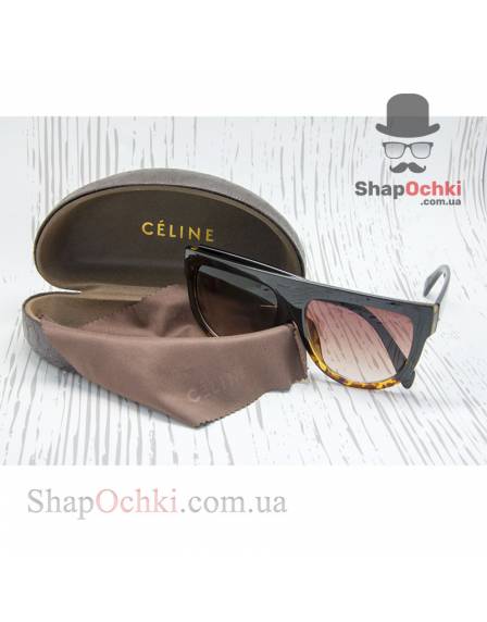Очки солнцезащитные женские Celin 41026-S, леопардово-коричневые