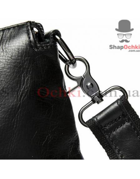 Сумка чоловіча Tiding Bag 7264A, шкіра, колір чорний