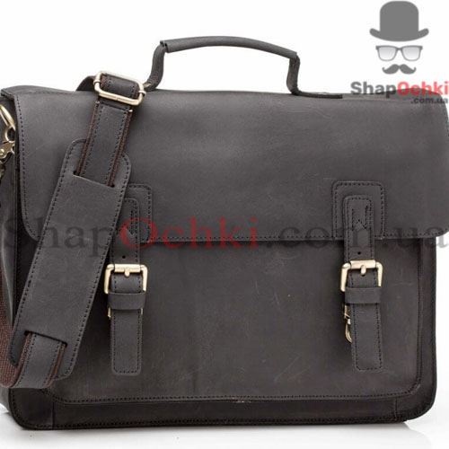 Портфель чоловічий Tiding Bag G8870A,  шкіра,  чорний