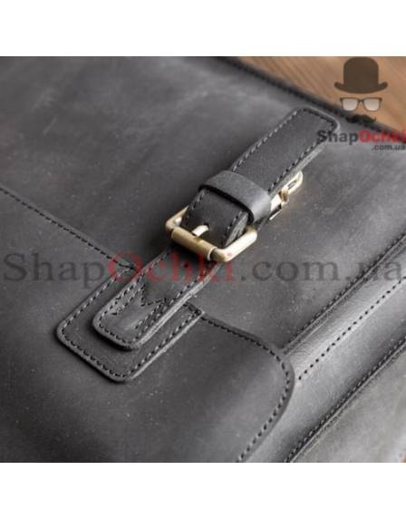 Портфель чоловічий Tiding Bag G8870A, шкіра, чорний