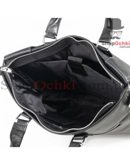 Сумка мужская Tiding Bag M6970-3A, кожа, черная