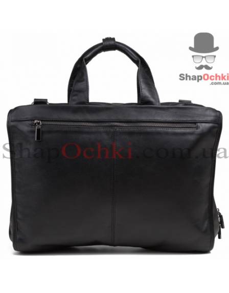 Сумка чоловіча Tiding Bag 7243A, шкіра, чорна