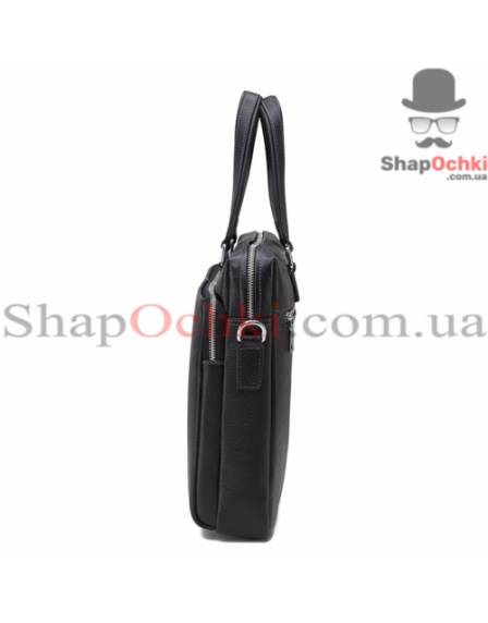 Сумка чоловіча Tiding Bag NM17-9101-5A, шкіра, колір чорний