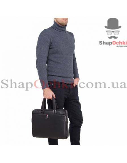 Сумка чоловіча Tiding Bag NM17-9101-5A, шкіра, колір чорний
