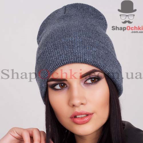 Шапка женская Caskona,  Peri 2 F Uni Lux,  серая