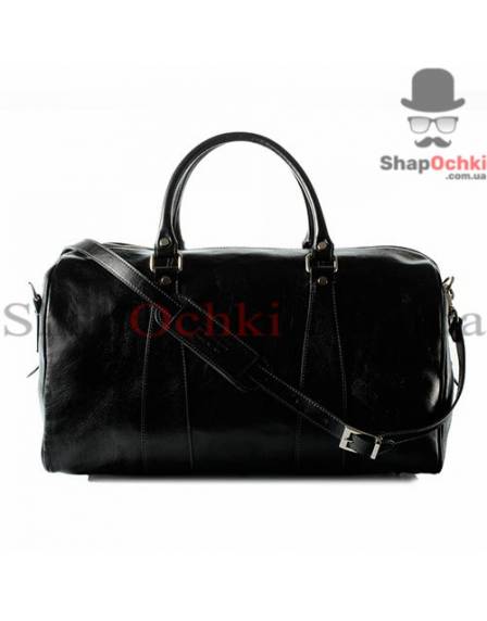 Саквояж Emanuela Ferretti, 0101, кожа, черный