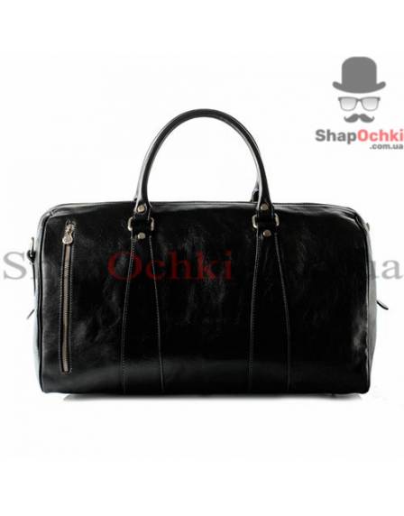 Саквояж Emanuela Ferretti, 0101, кожа, черный