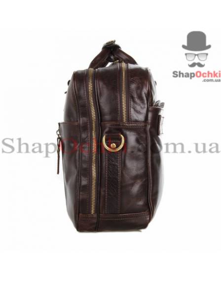 Сумка мужская Tiding Bag 7201C, кожа, кофейная