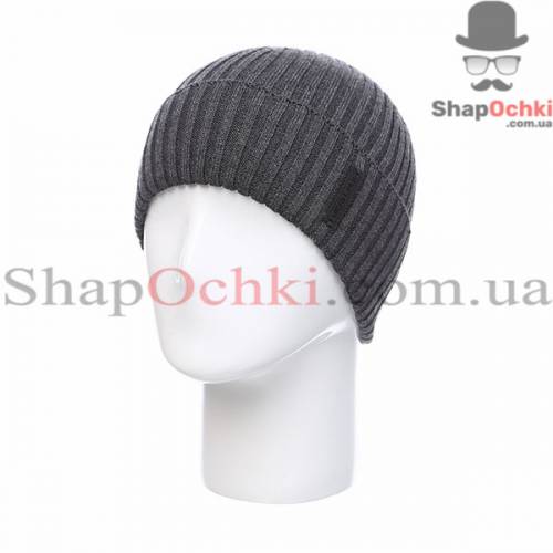 Шапка чоловіча Leks,  Варяг,  темно-сіра