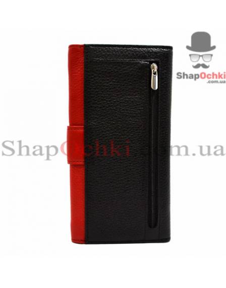 Гаманець жіночий Canpellini, 700-7 DM, шкіра, чорний/червоний