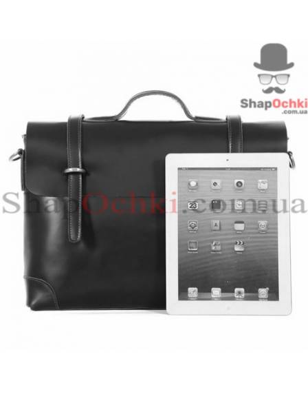 Портфель чоловічий Tiding Bag 7082A, шкіра, чорний