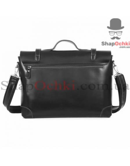 Портфель чоловічий Tiding Bag 7082A, шкіра, чорний