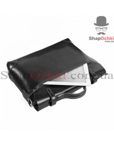 Портфель чоловічий Tiding Bag 7082A, шкіра, чорний