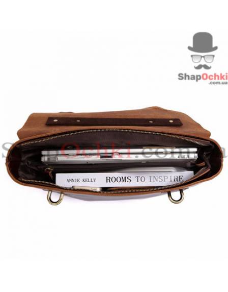 Портфель чоловічий Tiding Bag 7082A, шкіра, чорний