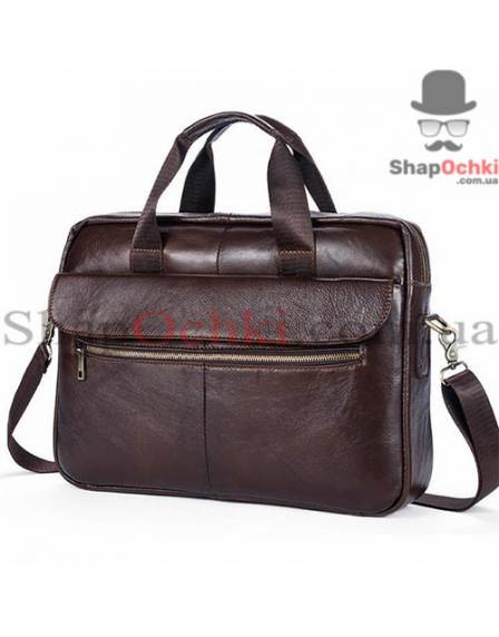 Сумка чоловіча Bexhill Bx1127C, шкіра, темно-коричнева