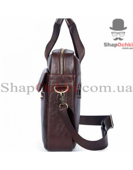 Сумка чоловіча Bexhill Bx1127C, шкіра, темно-коричнева