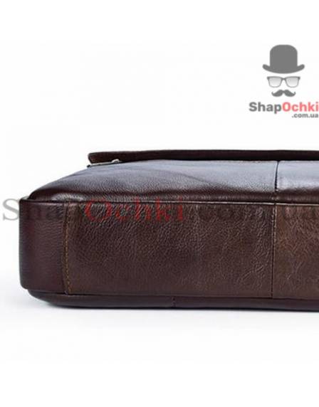 Сумка чоловіча Bexhill Bx1127C, шкіра, темно-коричнева